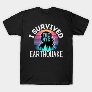 I Survived The Nyc Earthquake T-Shirt